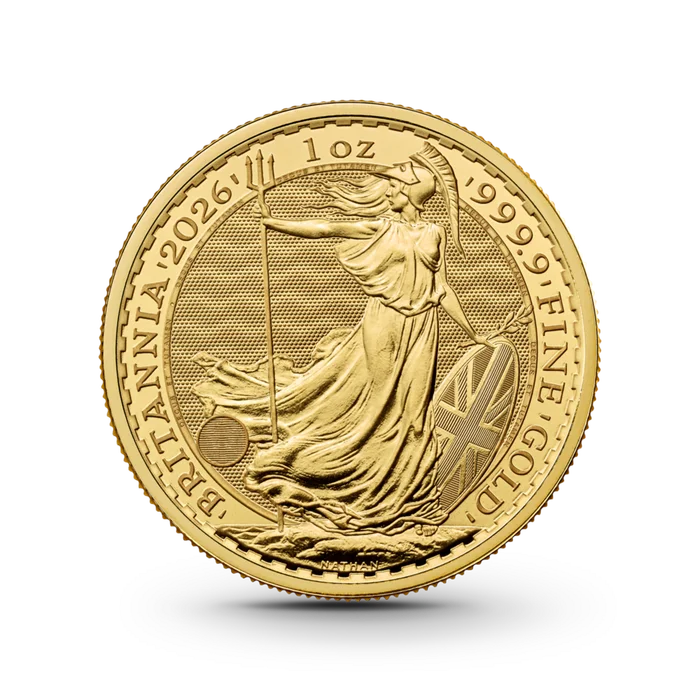 1 oz Britannia Goldmünze - 100 Pfund Großbritannien 2026