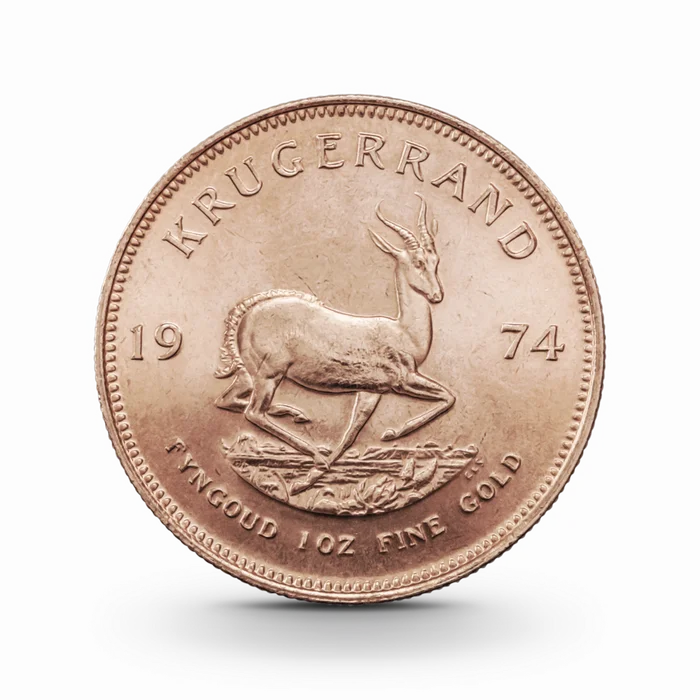 1 oz Krügerrand Goldmünze - Südafrika verschiedene Jahrgänge
