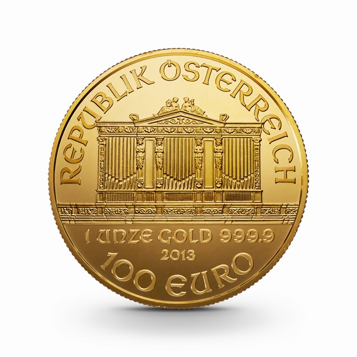 1 oz Wiener Philharmoniker Goldmünze - Österreich verschiedene Jahrgänge